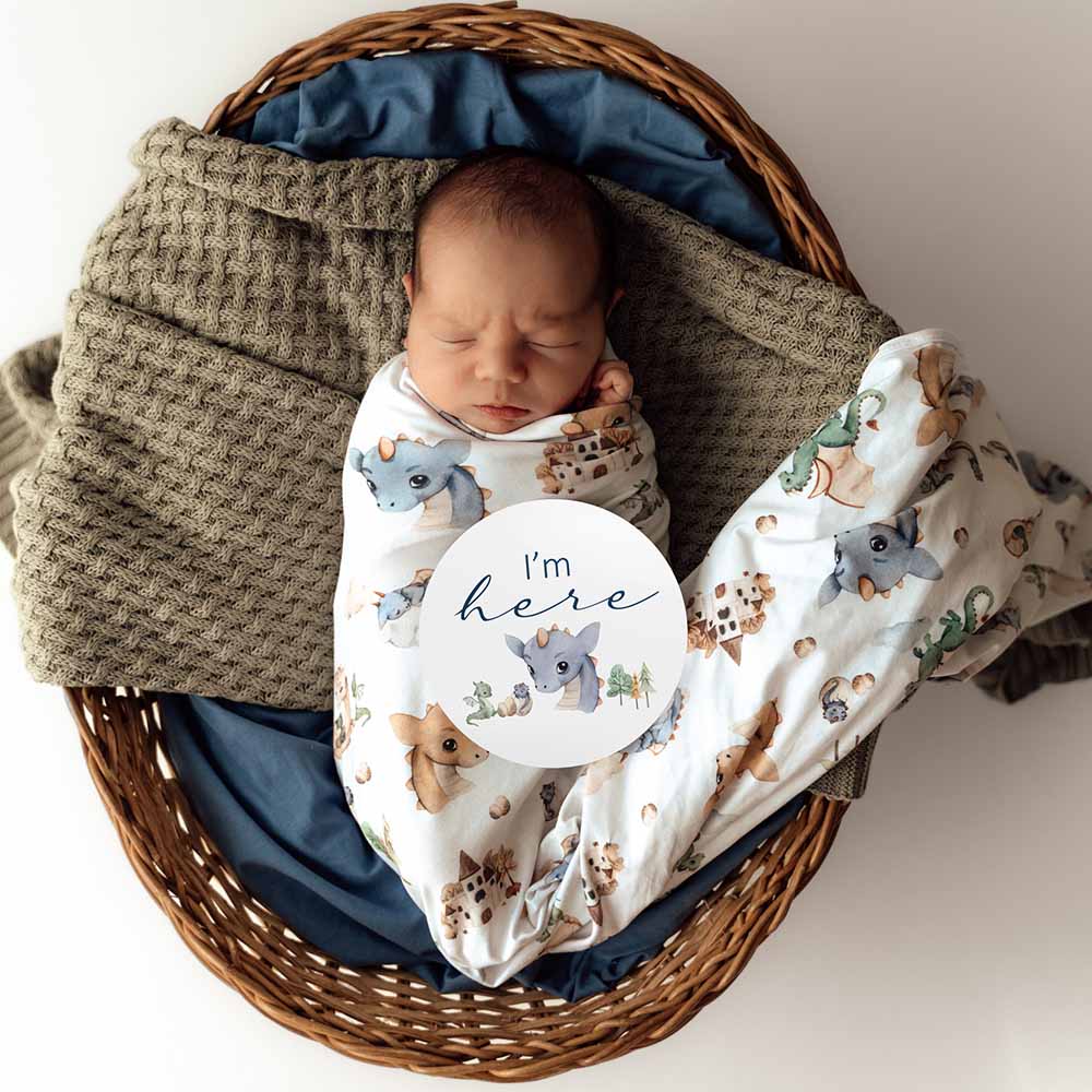 Dragon & Bluebell Reversible Milestone Cards 3 Pack