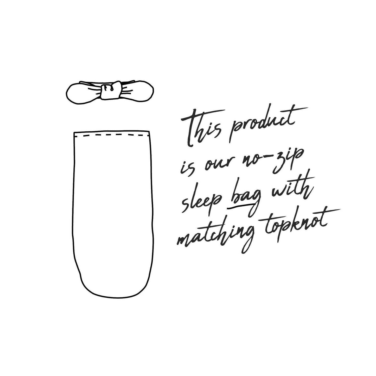 Rosebud Snuggle Swaddle & Topknot Set