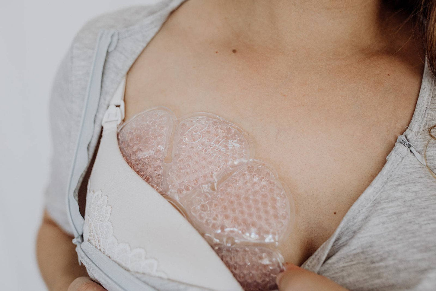 3 In 1 Labour, Delivery And Nursing Gown: Grey / L