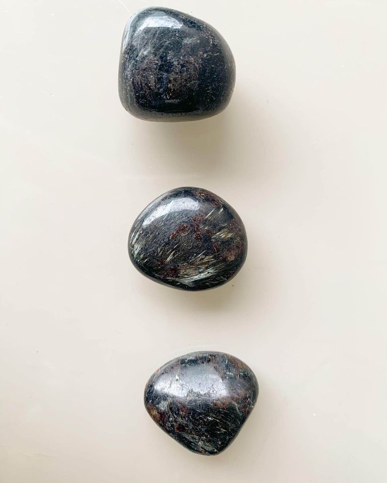 Arfvedsonite Tumble Stone