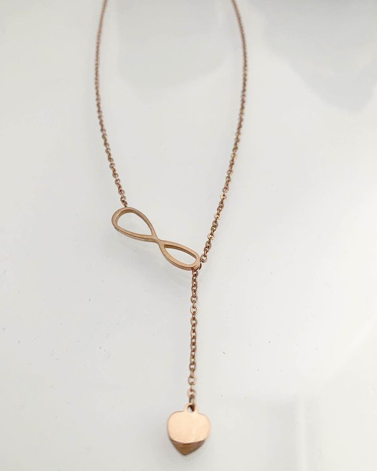 Infinity Rose Gold Plated