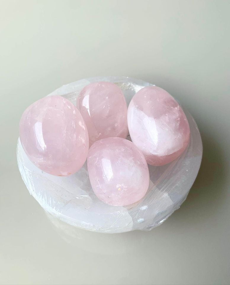 Rose Quartz Tumbled Large