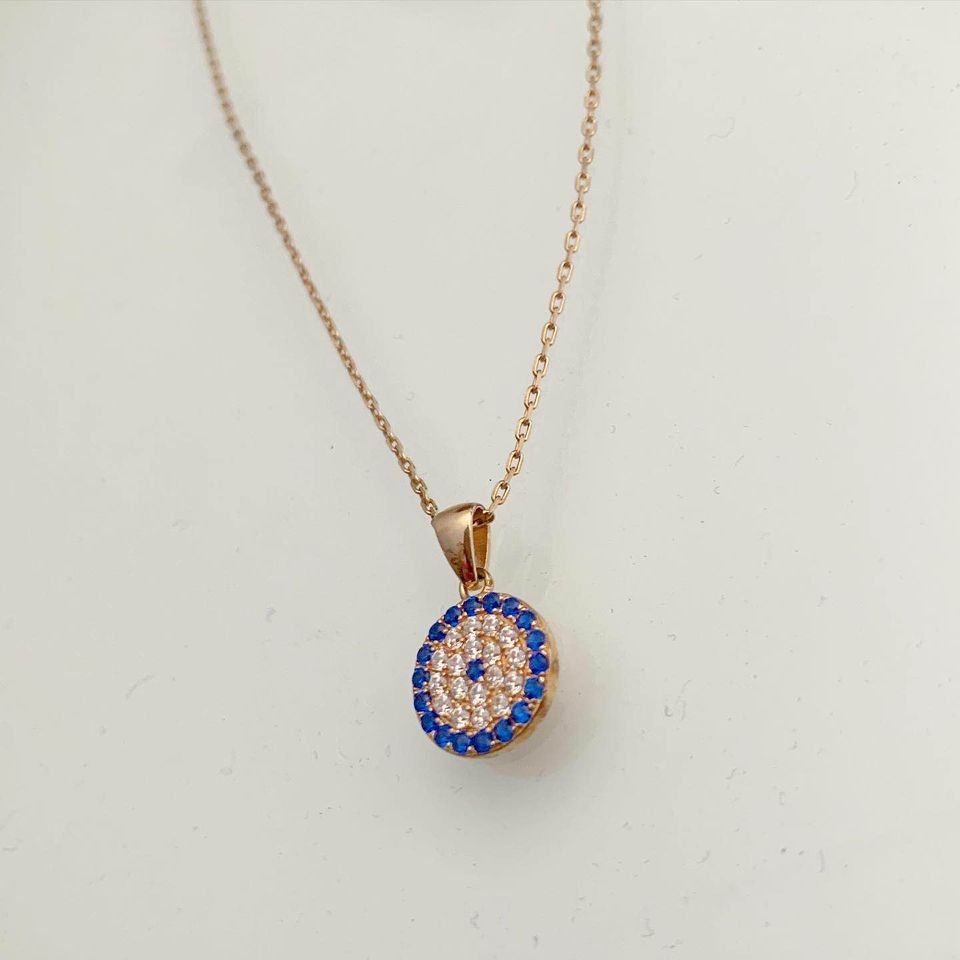 Evil Eye 🧿 14K Gold Plated Necklace