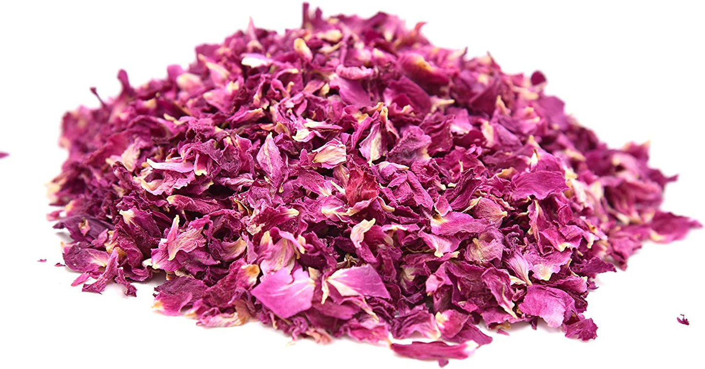 Dried Organic Rose Petals - BAG