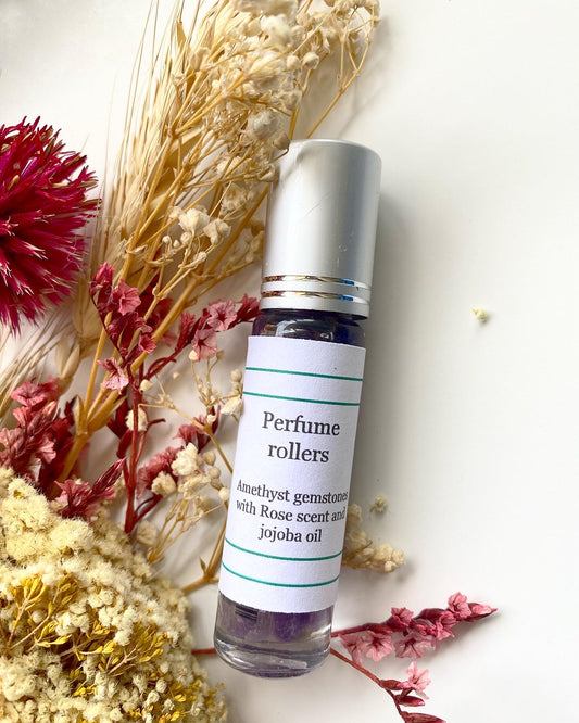 Amethyst | Rose Perfume Oil Roller