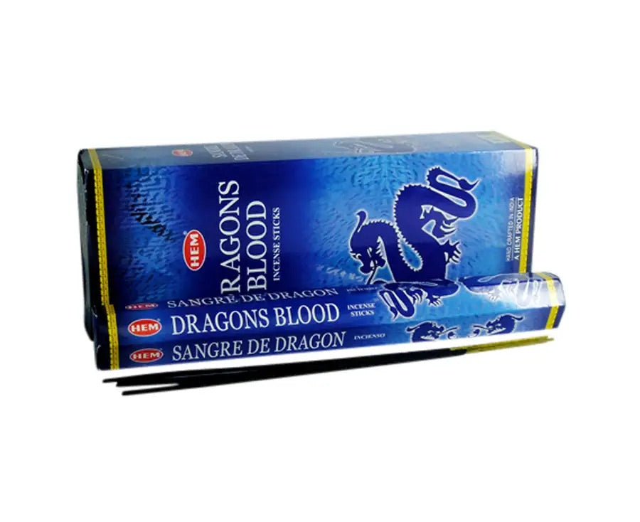 HEM - Dragons Blood Blue Incense Sticks