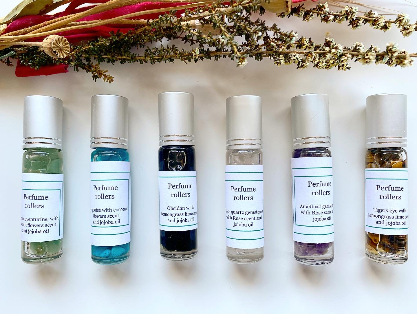 Obsidian | Lemongrass Lime Perfume Oil Roller