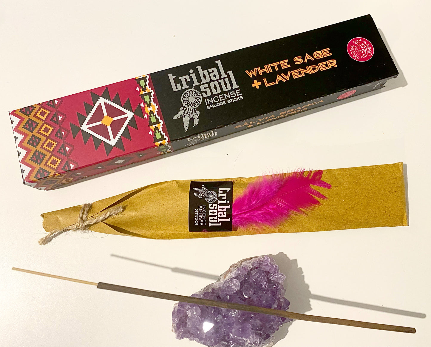 Tribal Soul - White Sage & Lavender Incense Sticks