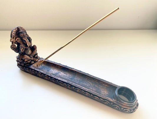Ganesh Antique Finish Incense Burner