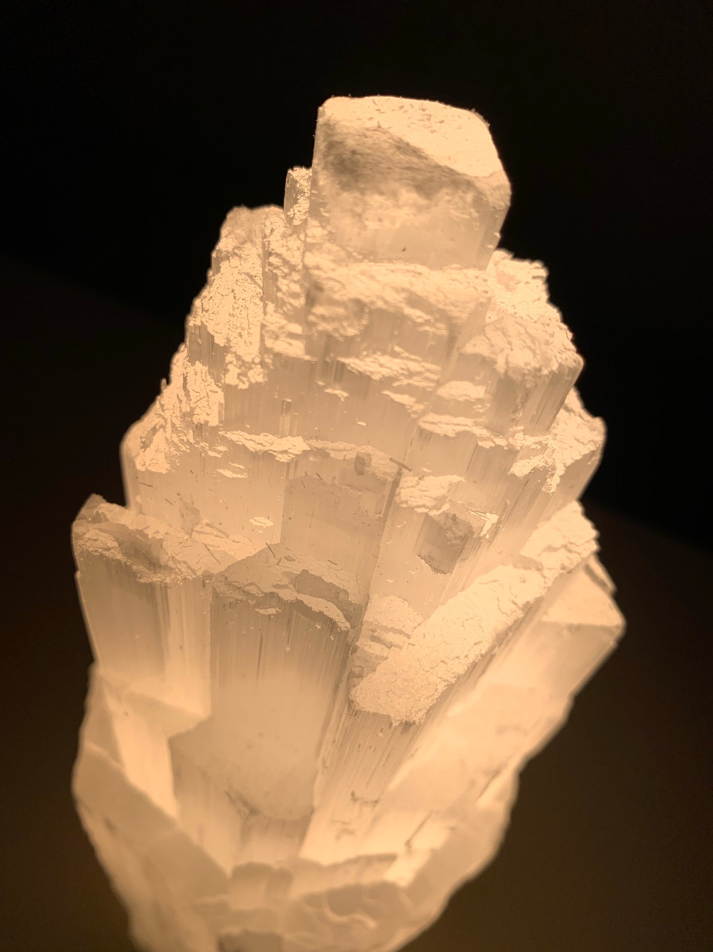 Selenite Tower Lamp - 30cm/3kg