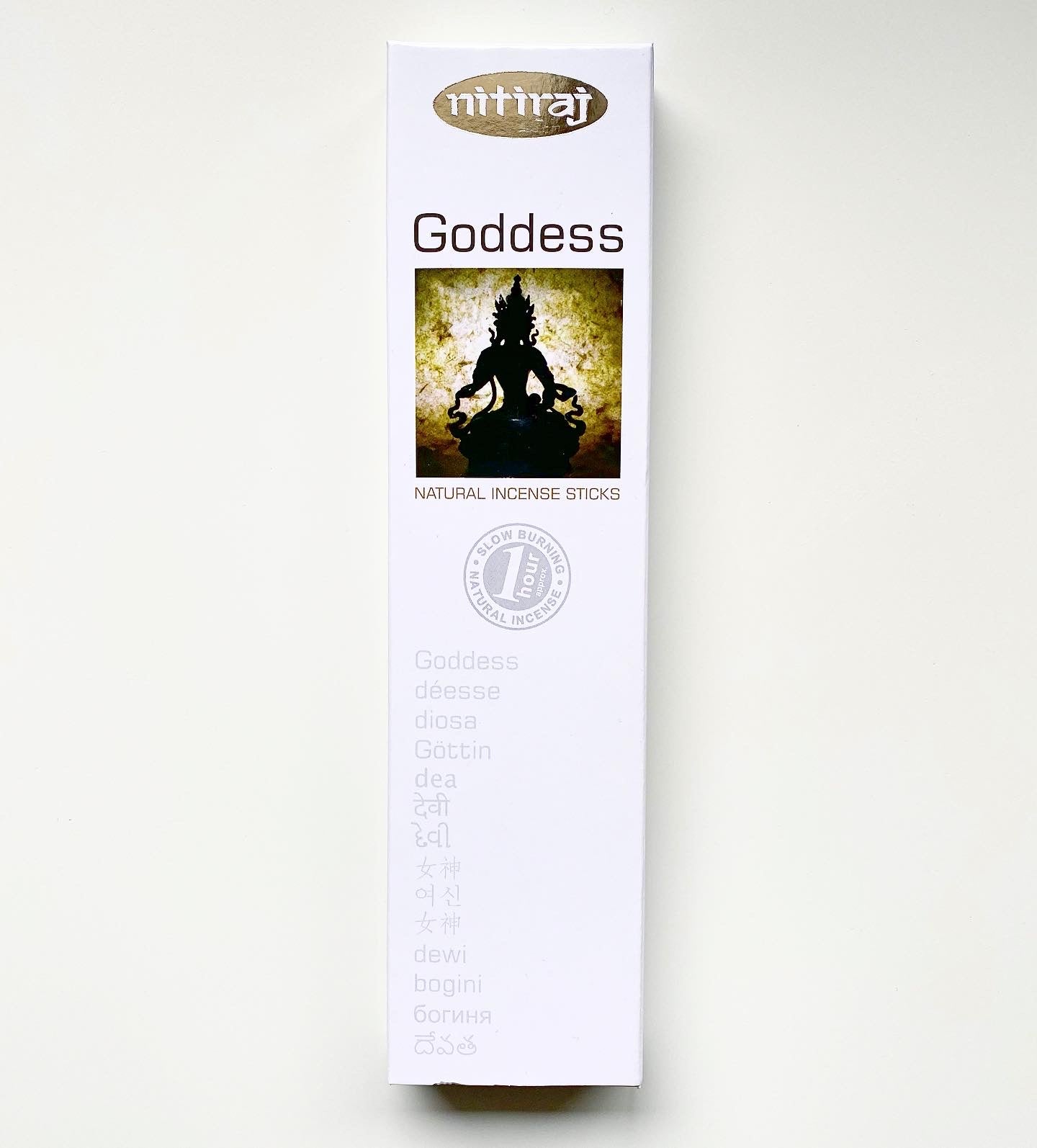 Nitiraj Platinum - Goddess- Natural Incense Sticks