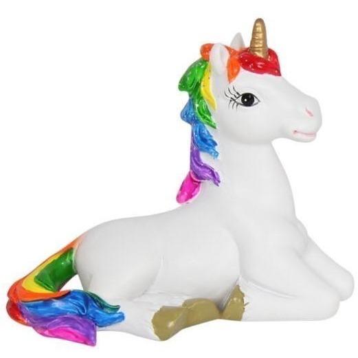 Miniature Rainbow Unicorn Figurine