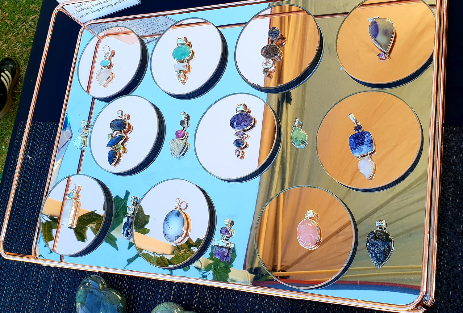 UNIQUE 925 GEMSTONE PENDANTS