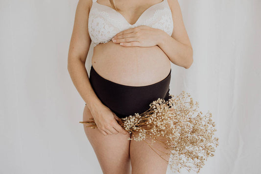 Postpartum Underwear: Black / 12