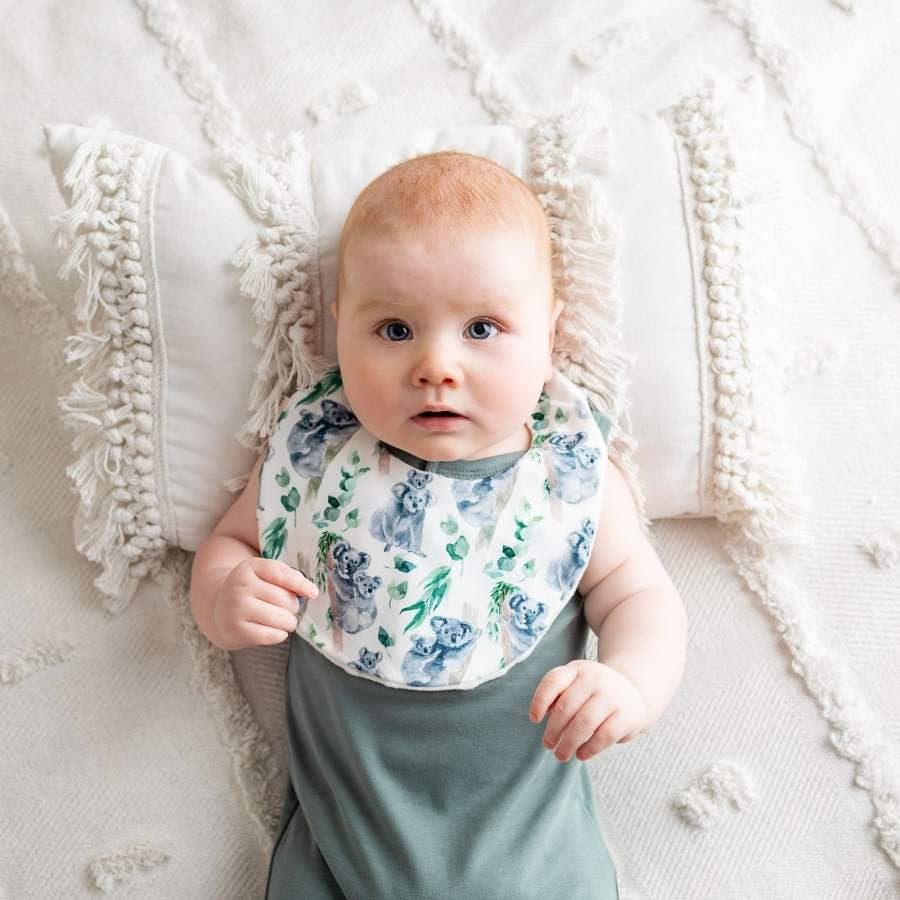Climbing Koala Baby Bib