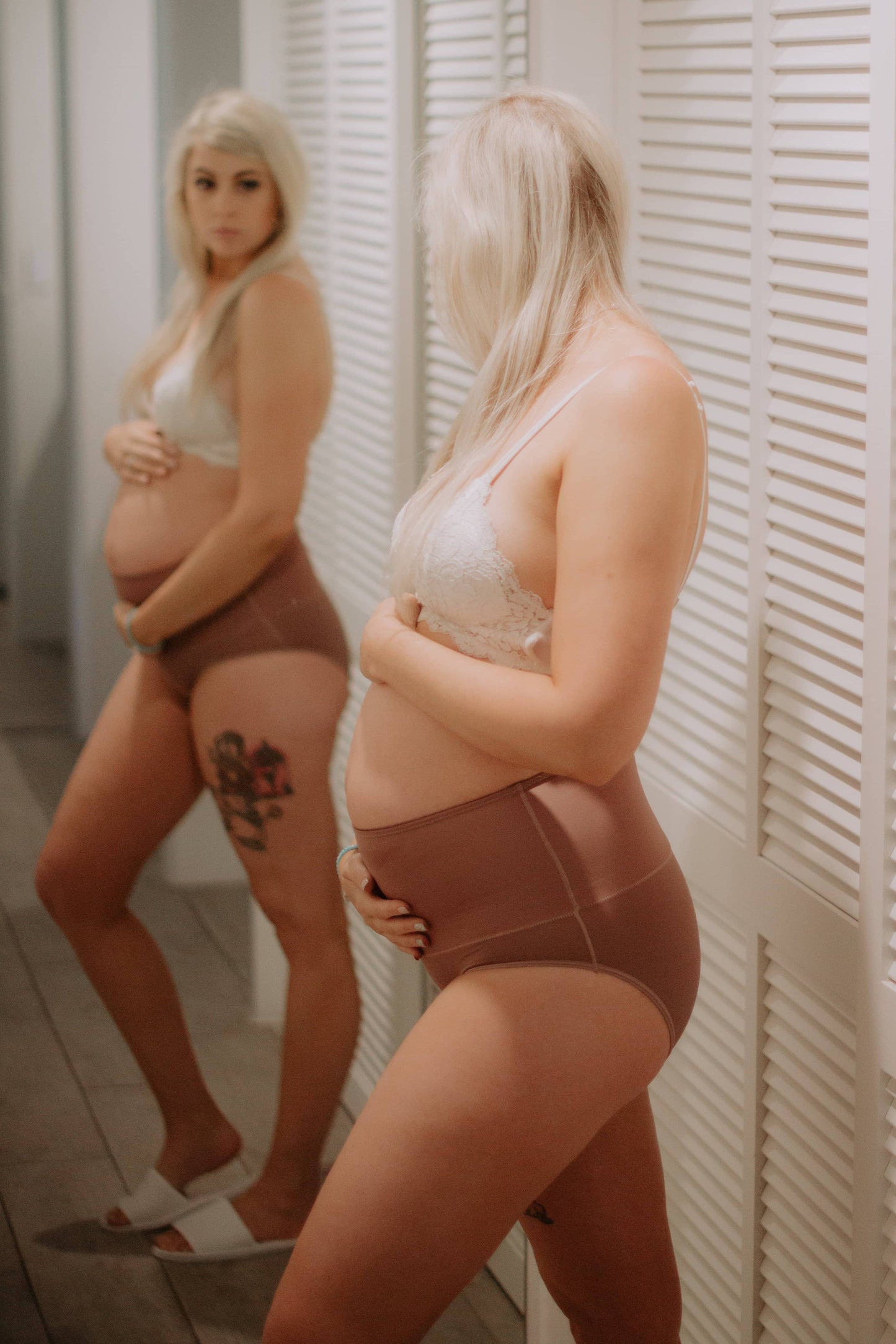 Postpartum Underwear: Nude / 12