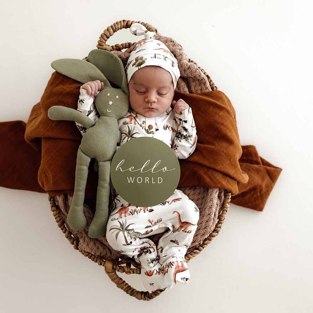 Dino Organic Growsuit: Size 1