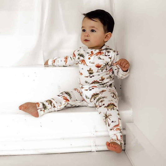 Dino Organic Growsuit: Size 1