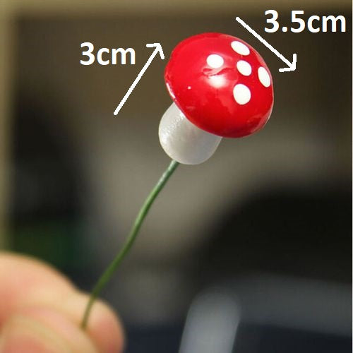 Single Miniature Craft Mushrooms