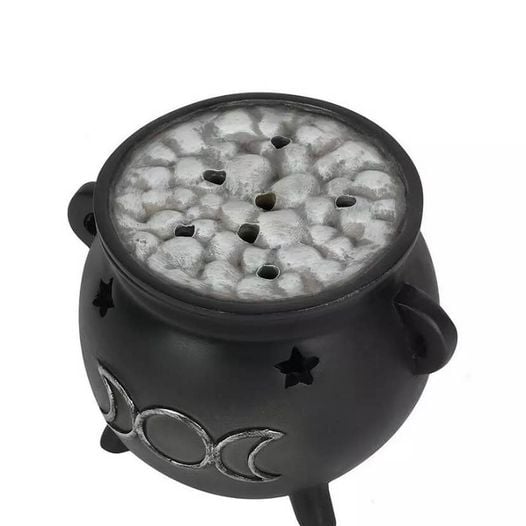 Triple Moon 🌛🌕🌜 Cauldron Incense Cone Burner