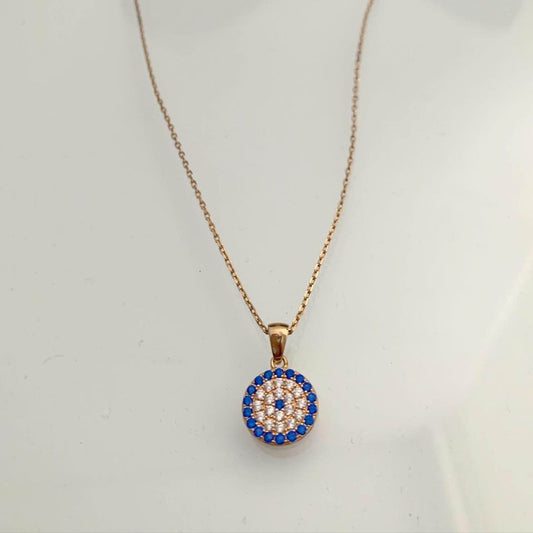 Evil Eye 🧿 14K Gold Plated Necklace