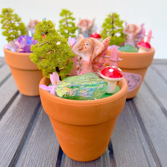 Mini Fairy 🧚 Crystal Garden Pot