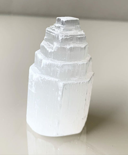 Mini Selenite Tower - 6.5cm