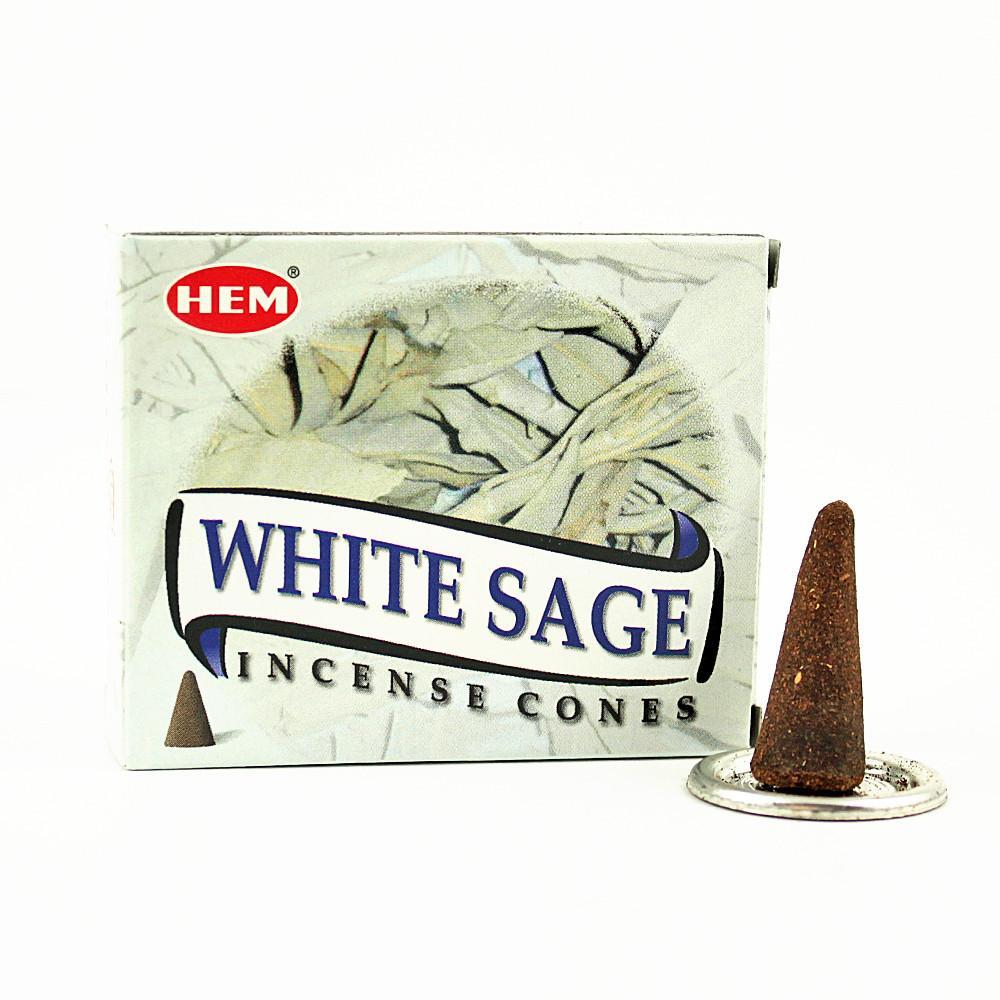 HEM - White Sage Incense Cones