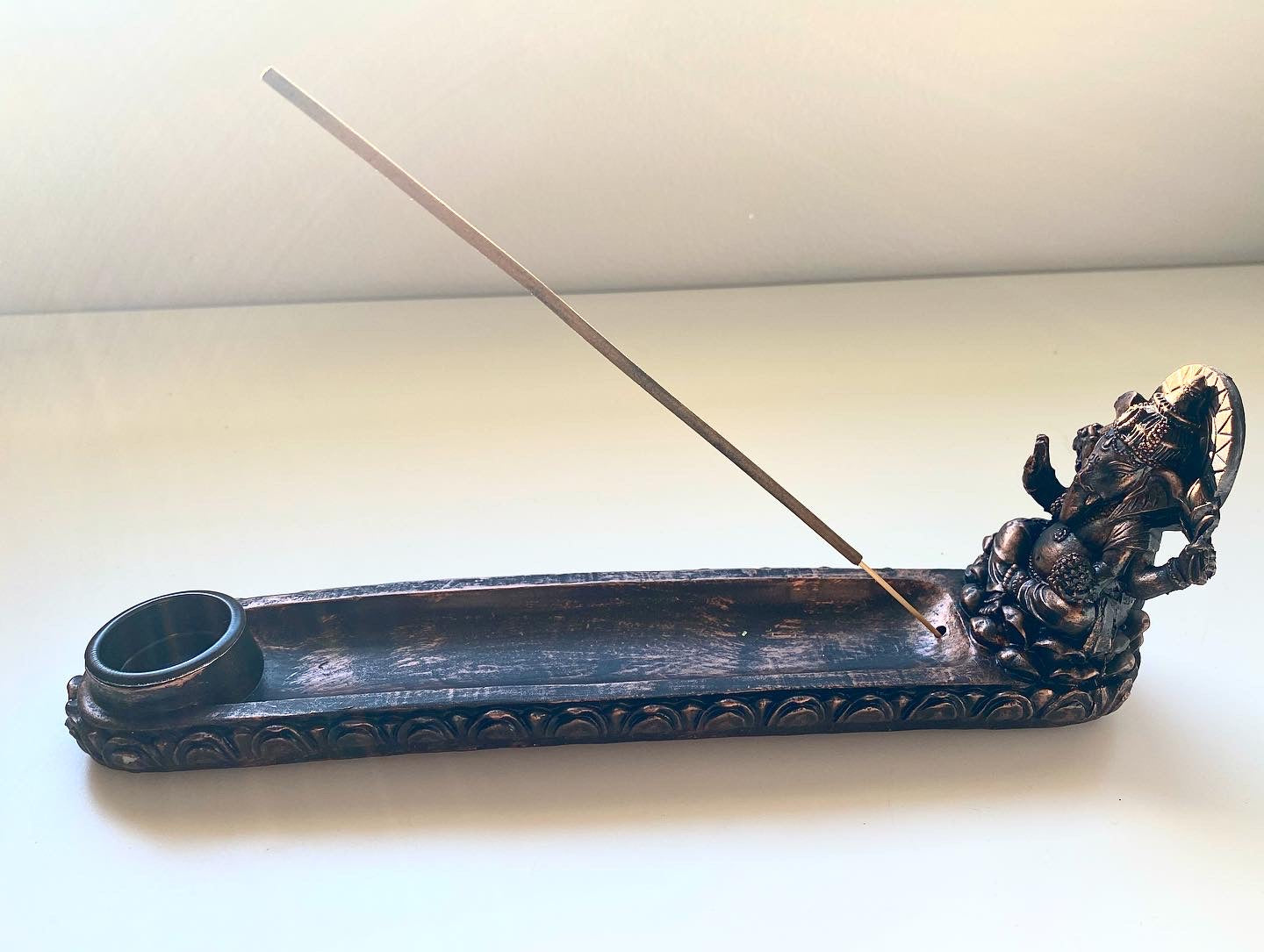 Ganesh Antique Finish Incense Burner