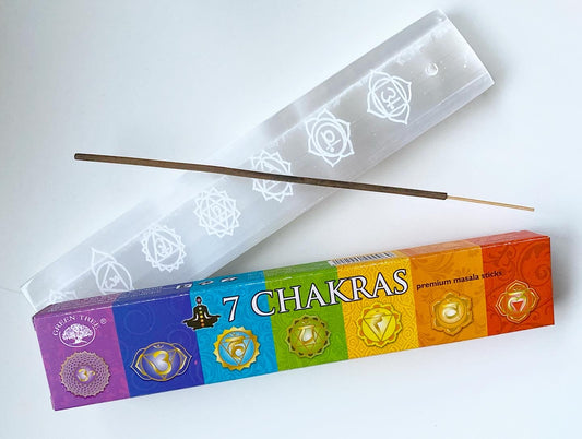 Green Tree - 7 Chakra Incense Sticks
