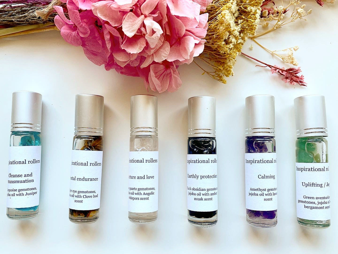Amethyst | Rose Perfume Oil Roller