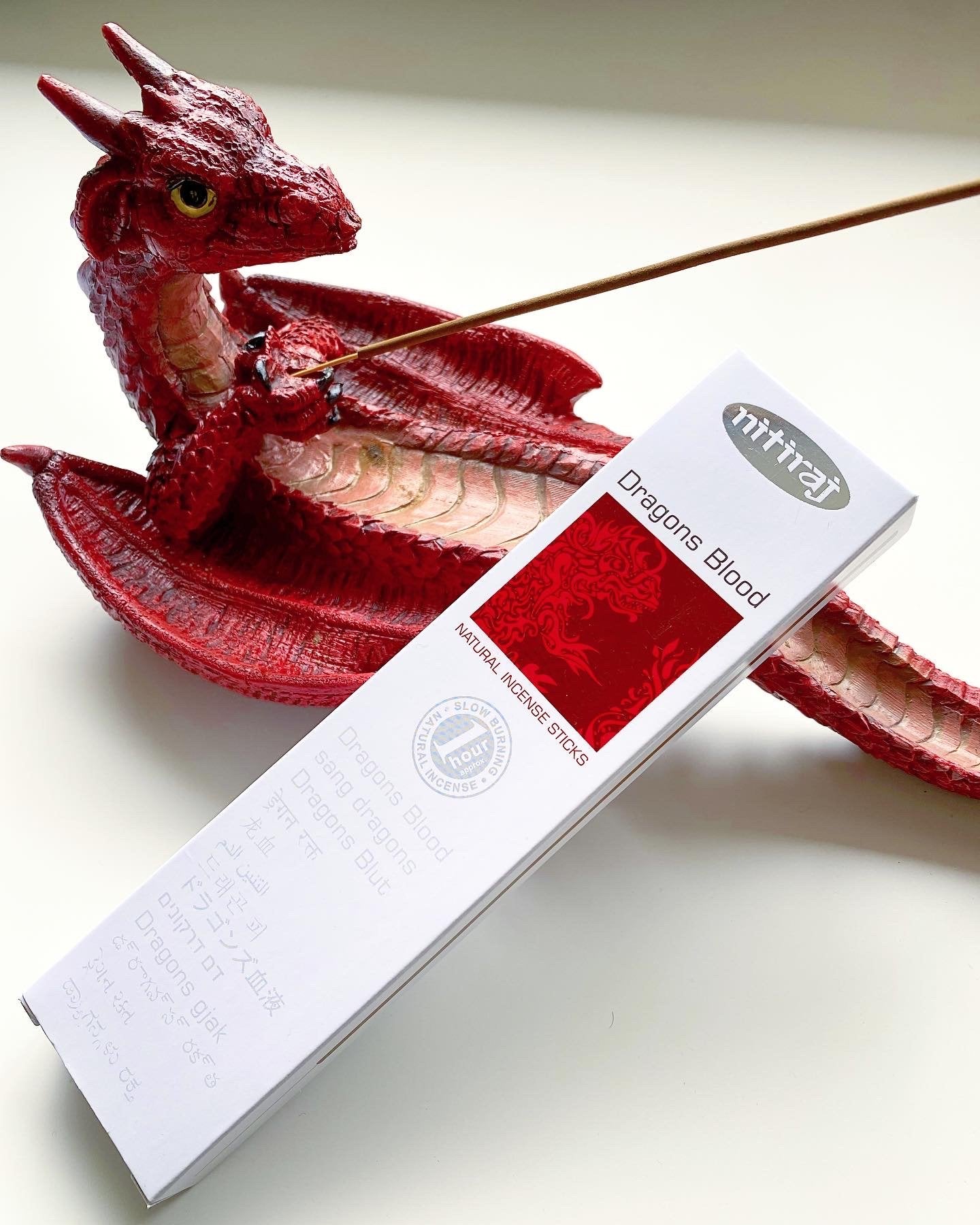Dragon  🐉 Incense Stick Cone Candle Holder Burner - Statue Figurine