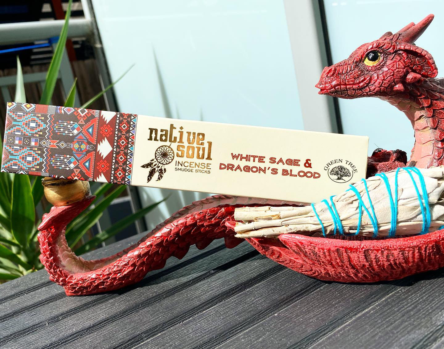 Dragon  🐉 Incense Stick Cone Candle Holder Burner - Statue Figurine