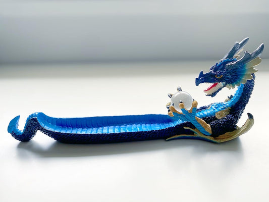 Dragon 🐉 Incense Burner with Crystal Ball 🔮