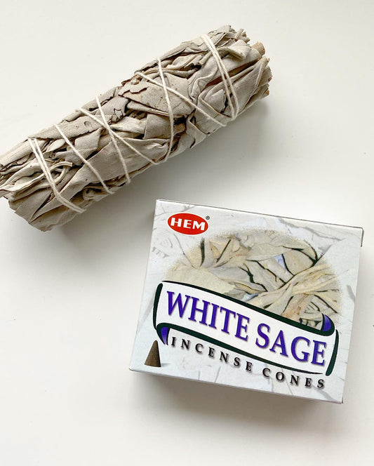 HEM - White Sage Incense Cones