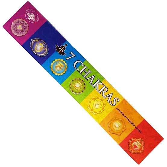 Green Tree - 7 Chakra Incense Sticks