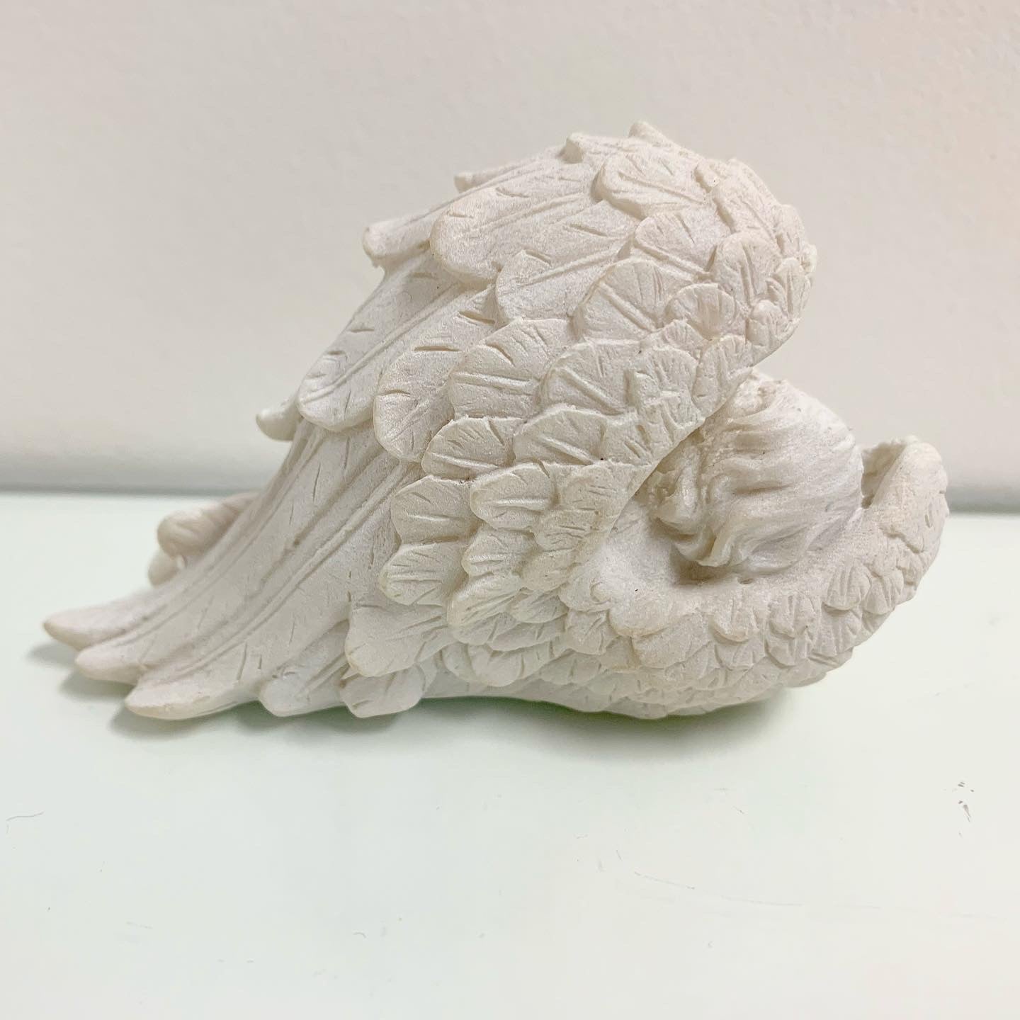 Sleeping Baby Cherub Angel in Wings